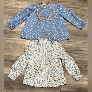 Bisby Bundle of Girls 6 Long Sleeve Blouse Tops